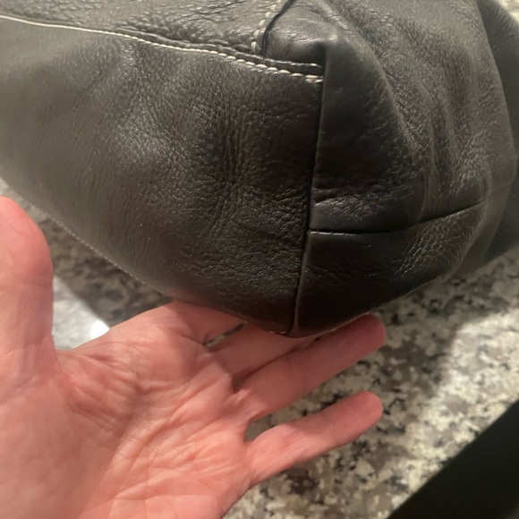 Talbots Gorgeous Leather Bag, no corner wear no stains - Picture 5 of 12